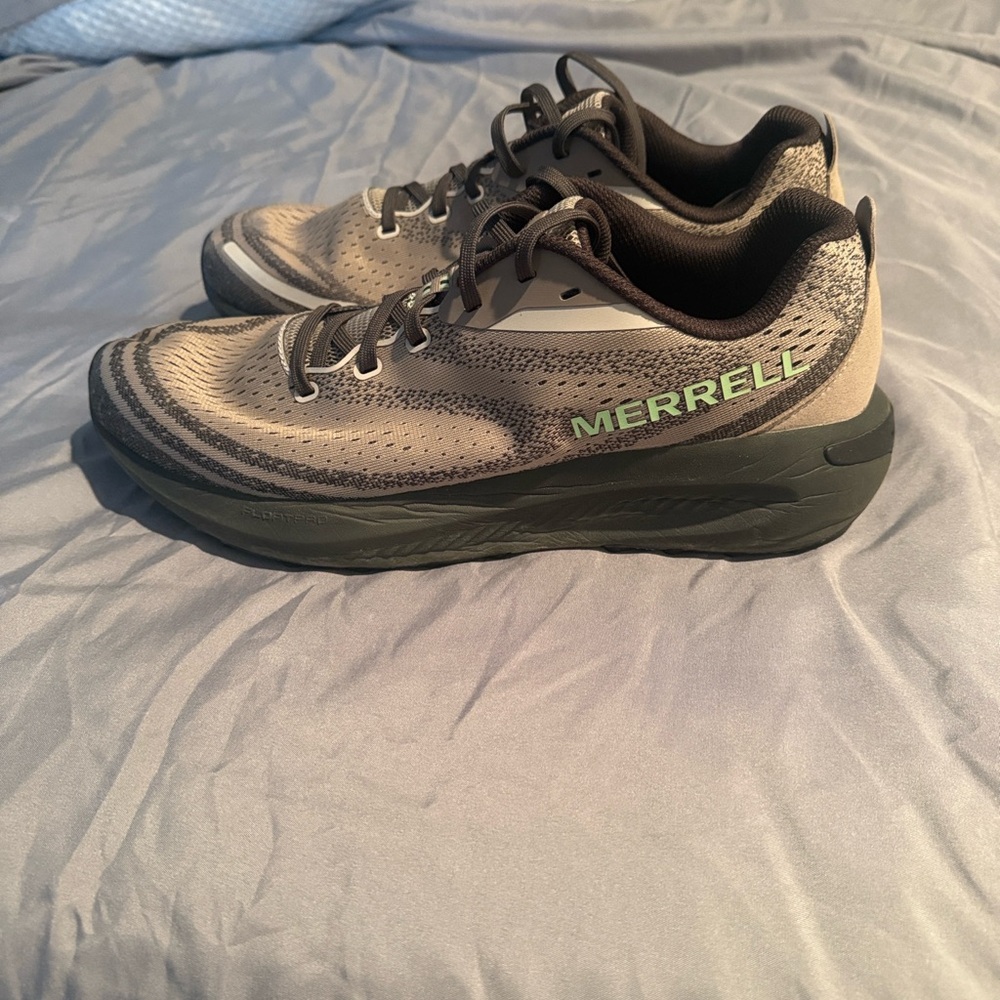 Merrell Men's Gray, Darker Gray Trail Running Shoes